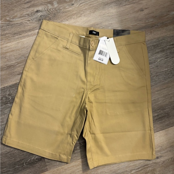 Amazon Other - Men's Start Tan Chino Shorts Sz 32 NWT